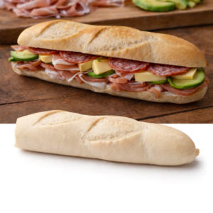Baguettin 21cm Pre-cocido x 6kg