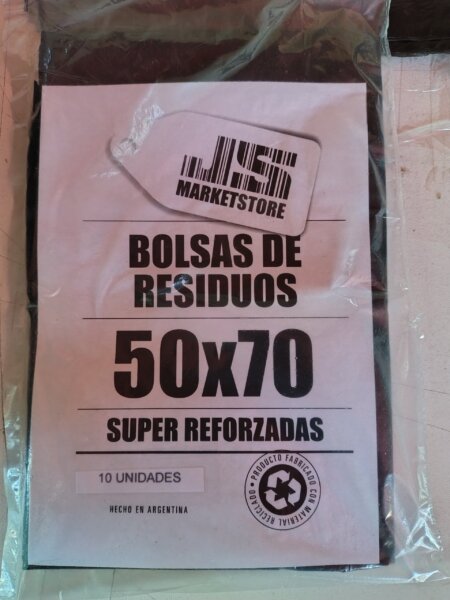 Bolsas de residuos 50x70