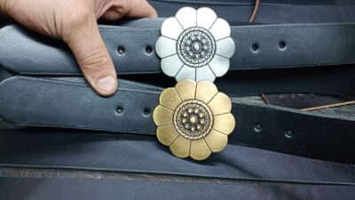 Vendo cinturón de cuero hombre mujer .rastras etc