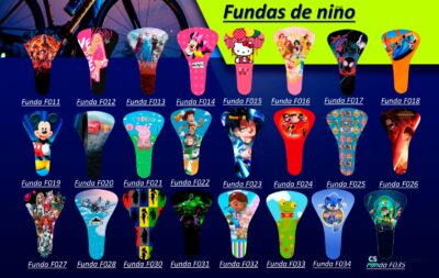 Cubre asientos para bicicletas ,rompe dientes ,cubre sten y calcos