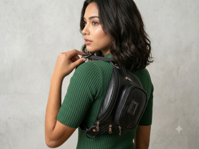 Riñonera Mujer Cuero Eco XL