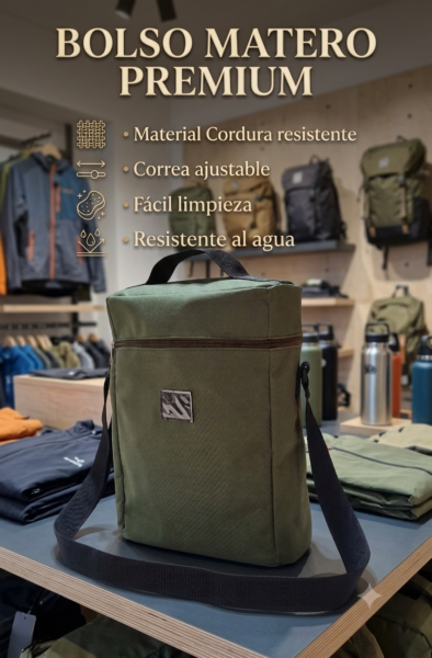 Bolso Matero Verde Musgo