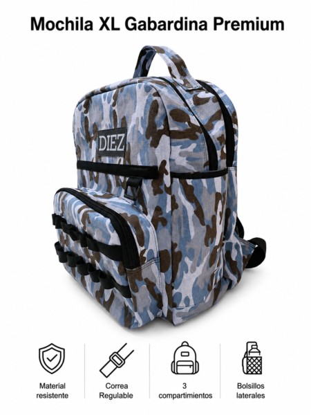Mochila XL Gabardina Premium