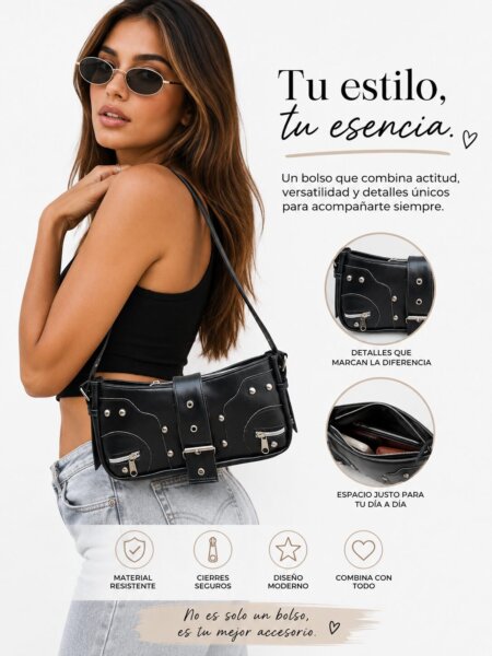 Cartera Premium en Eco Cuero