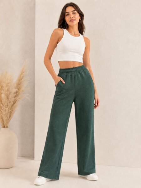 Pantalones de darlon rib