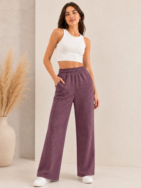Pantalones de darlon rib