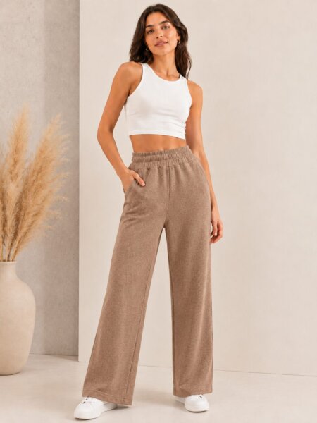 Pantalones de darlon rib