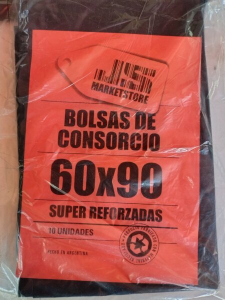 Bolsas de consorcio súper reforzadas 60x90