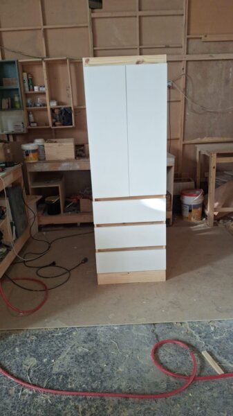 Placard 2 puertas hibrido