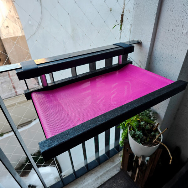 CAMA COLGANTE BALCONERA GATOS 55x30x12 CM PLOPPY-PETS 6 COLORES