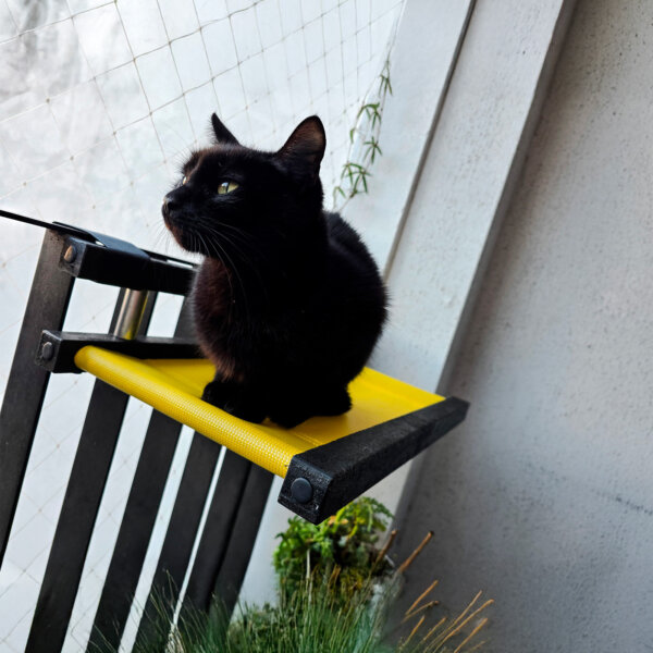 CAMA COLGANTE BALCONERA GATOS 55x30x12 CM PLOPPY-PETS 6 COLORES