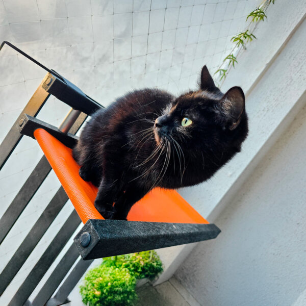 CAMA COLGANTE BALCONERA GATOS 55x30x12 CM PLOPPY-PETS 6 COLORES