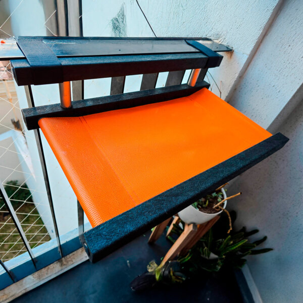 CAMA COLGANTE BALCONERA GATOS 55x30x12 CM PLOPPY-PETS 6 COLORES