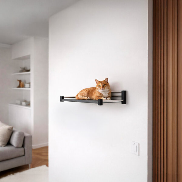 CAMA GATO ULTRA LIVIANA COLGANTE BALCONERA 56x27x12 CM PLOPPY-PETS