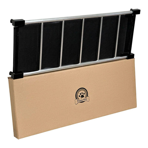 Rampa Fija Premium para Perros y Gatos Negra | Gris