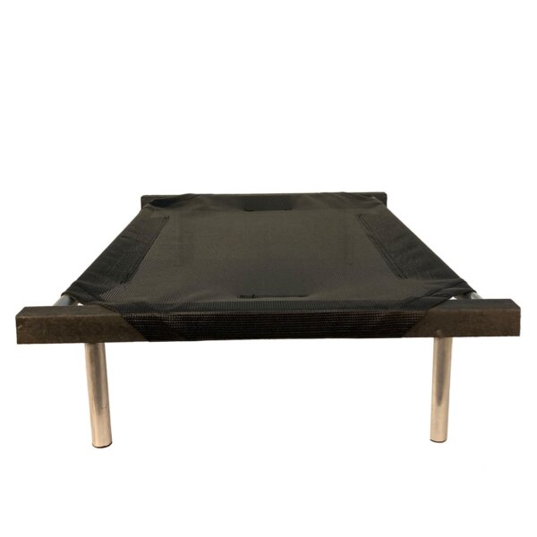 CAMA CATRE PERROS MEDIANA NEGRO 55 X 75 CM PLOPPY-PETS 7 COLORES