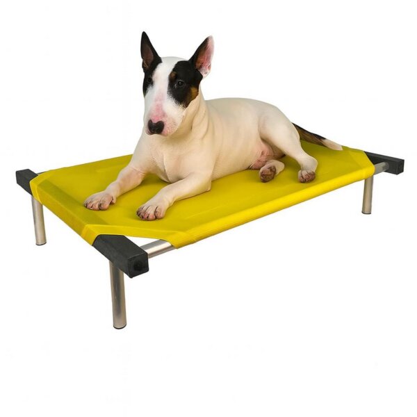 CAMA CATRE PERROS MEDIANA NEGRO 55 X 75 CM PLOPPY-PETS 7 COLORES