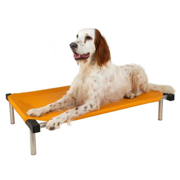 CAMA CATRE PERROS MEDIANA NEGRO 55 X 75 CM PLOPPY-PETS 7 COLORES