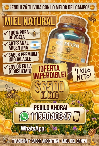 Miel pura!!!