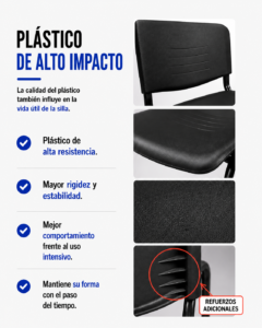 Sillas Apilables Modelo Tex