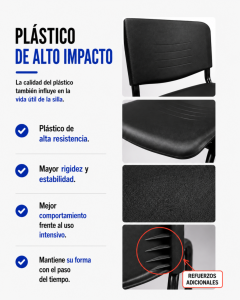Sillas Apilables Modelo Tex