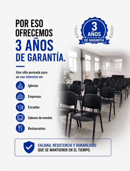 Sillas Apilables Modelo Tex
