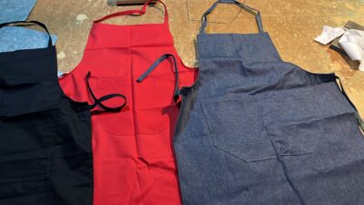 Delantales carniceria/polleria/cocina