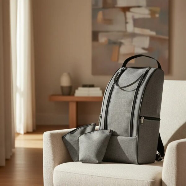 Bolso Matero Morral Porta Termo Con Yerbera Y Azucarera