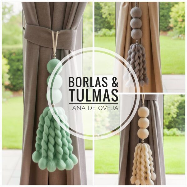 Tulmas para cortina