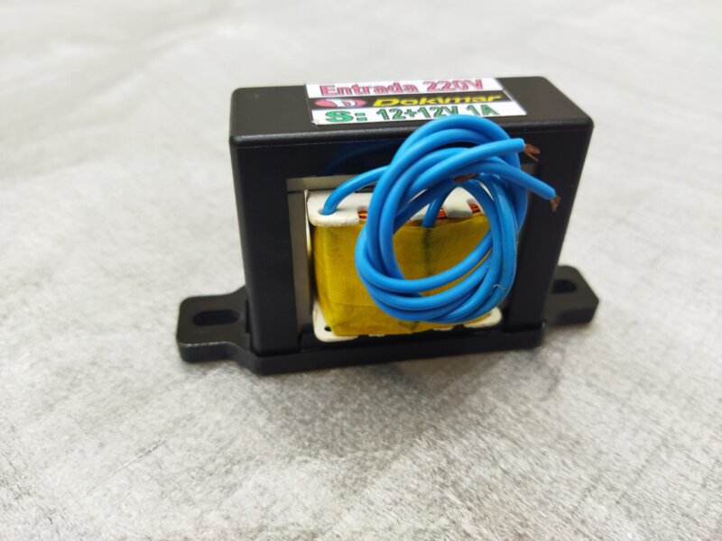 Trafo 12+12v - 1Amp