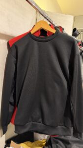 Buzos de frisa cuello base