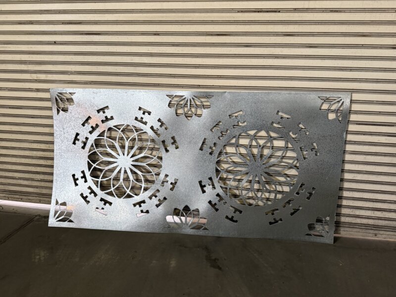 Herrería - trabajos en chapa Cnc plasma -
