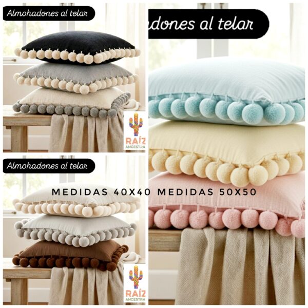 Almohadones artesanal