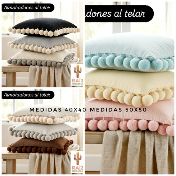 Almohadones artesanal