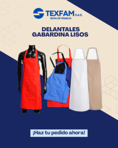 Delantales carniceria/polleria/cocina