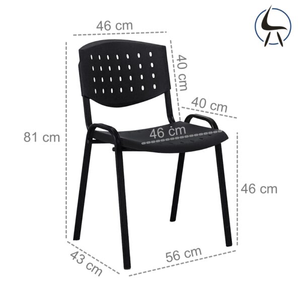 Sillas Apilables Modelo Alu