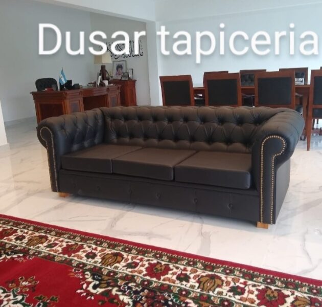 Sillon Chesterfield 3 cuerpos