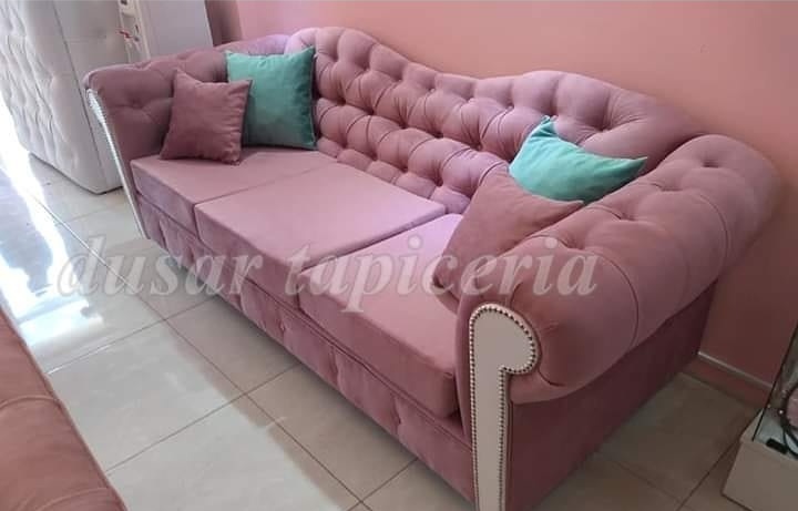 Sillon Chesterfield 3 cuerpos