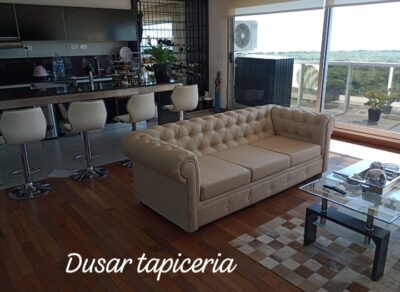 Sillon Chesterfield 3 cuerpos