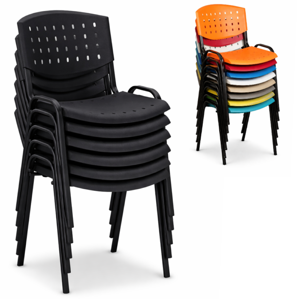 Sillas Apilables Modelo Alu