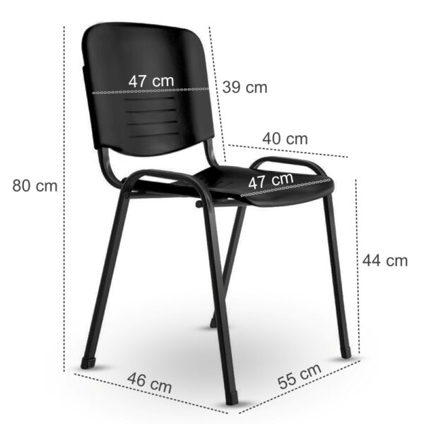 Sillas Apilables Modelo Tex