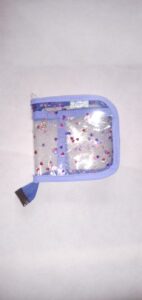BILLETERA DE PU O CRISTAL PARA NIÑOS Y ADOLESCENTES