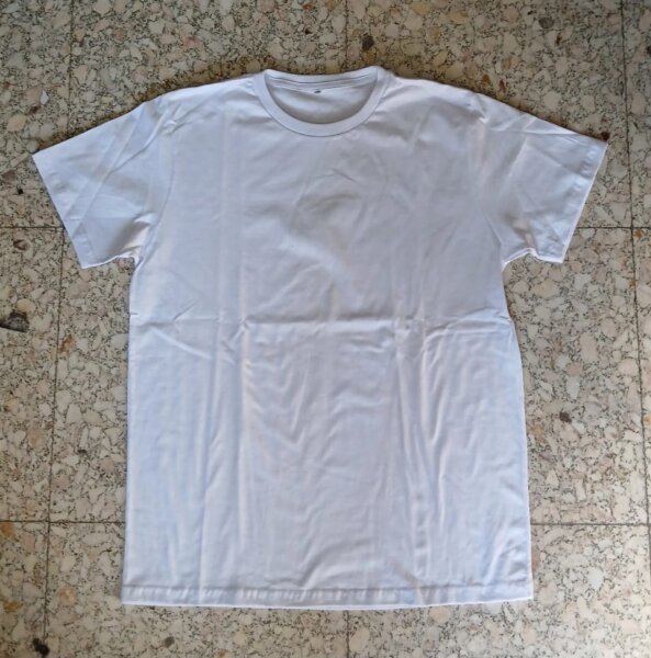 Remera Manga corta cuello redondo Algodon peinado 24.1