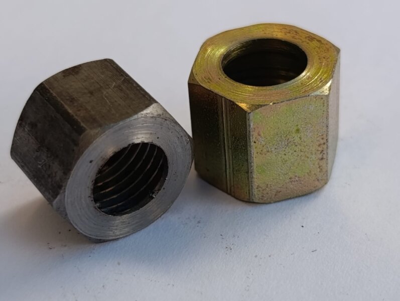 TETONES DOBLE ROSCA 1/4 BSP PARA TUBO 1/4 dejo mi numero de cel 3412177503