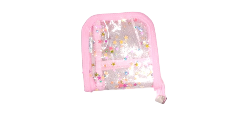 BILLETERA DE PU O CRISTAL PARA NIÑOS Y ADOLESCENTES