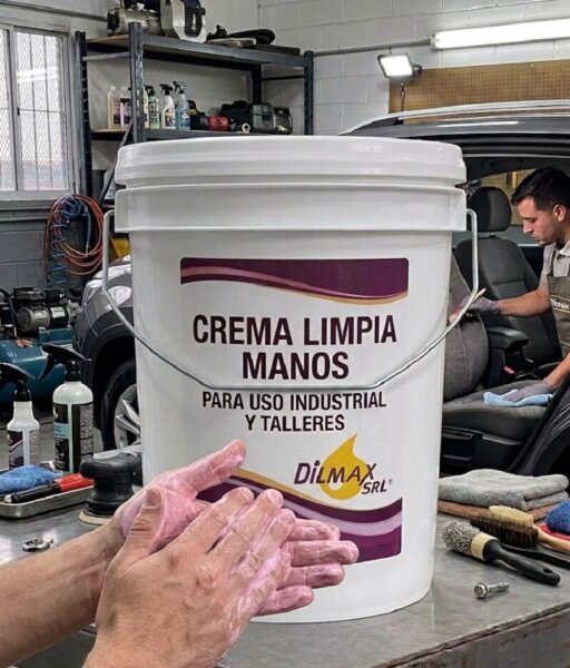 Crema limpia manos