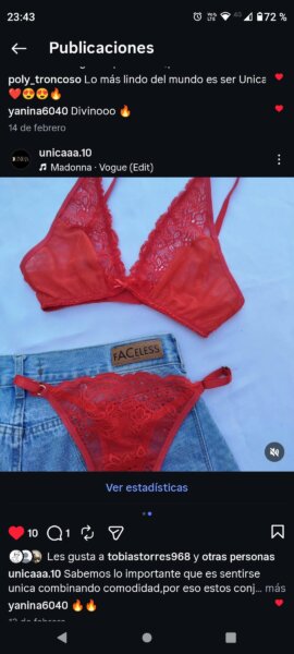 Ropa interior ( talles reales,calidad premium)