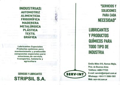 Productos Quimicos y Lubricantes especiales x lt