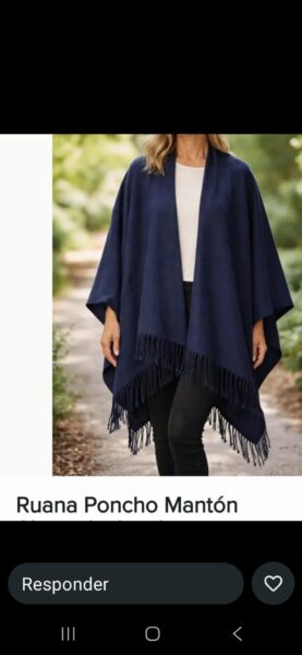 Ruanas, pashminas, sweater, tejidos