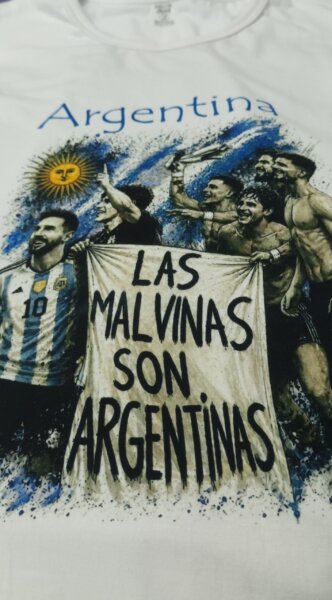 Remeras Recuerdo de las Malvinas